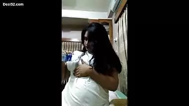 Desi secretary lesitha teasing her boss