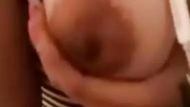 Today Exclusive- Desi Girl Showing Her Boobs And Pussy Part 1