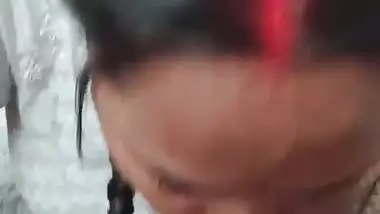 Local village wife blowjob to husband viral POV clip