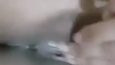 Wet pussy Bengali girl fingering hairy pussy