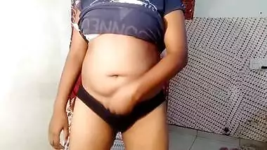 Cute Look Indian Bhabi Showing Her Wet Pussy And Boobs