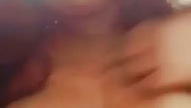 Desi divorced bhabhi showing big boobs to lover