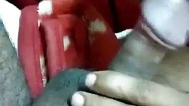 Desi wife nicly blowjob