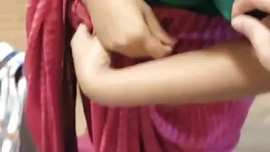 Typical Indian wife blowjob and riding dick of hubby