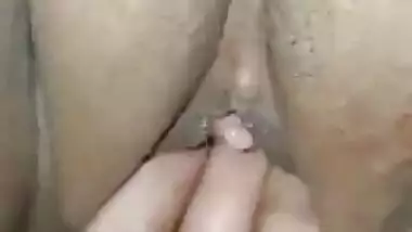 Hottest fingering by husband