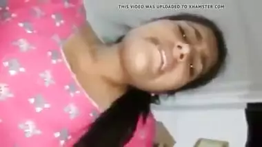 Sexy Malu Bhabi Boob and Pussy Selfie