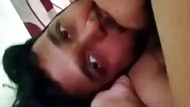 Naked young couple kisses passionately in Romantic sex