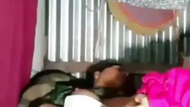 Desi wife smooch and romantic fucking with lover