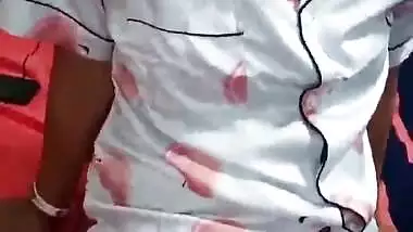 Nepali girl is so busy in phone