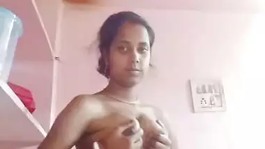 Bhabi stripping nighty video making and nude show