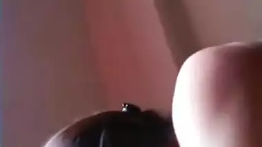 Large melons college girl enjoys hardcore sex with her boyfriend