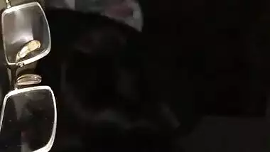 Paki couple at night BJ and boobs suck 1