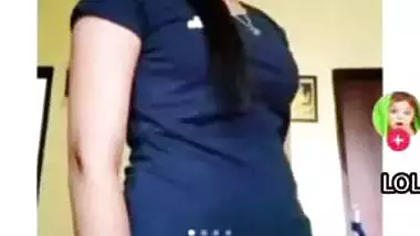 Wife naked boobs sucking by husband before sex